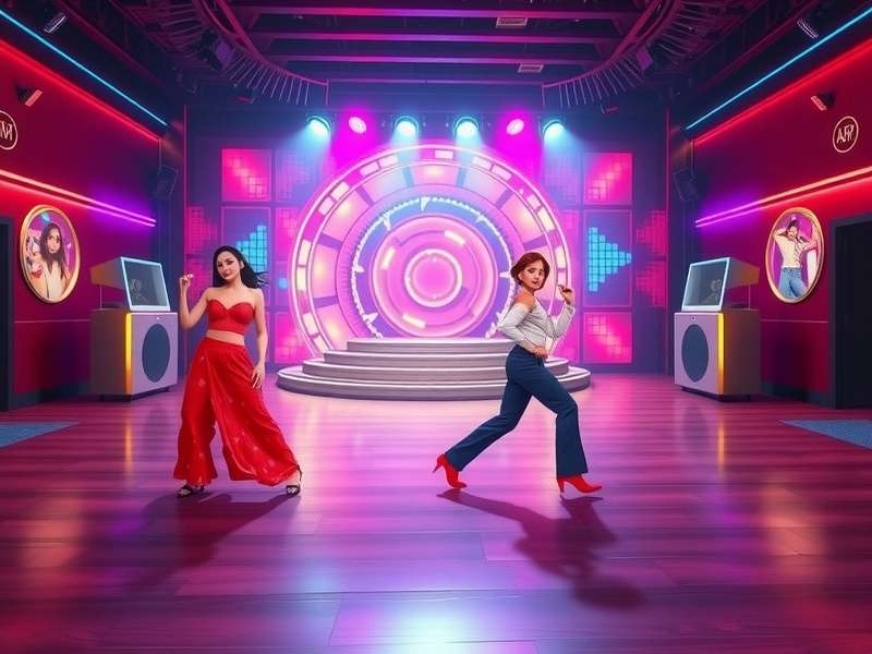 Bollywood Beat Rush VR tutorial showing dance moves